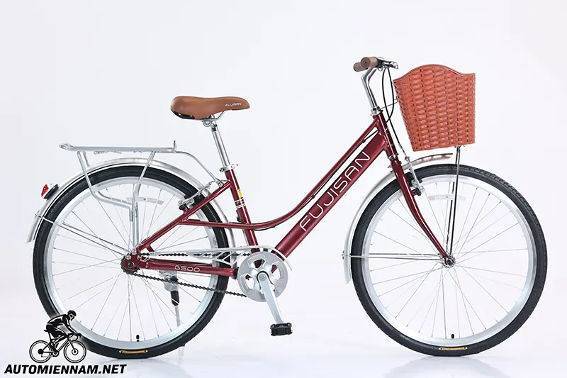Xe đạp nữ Fujisan G500 đỏ